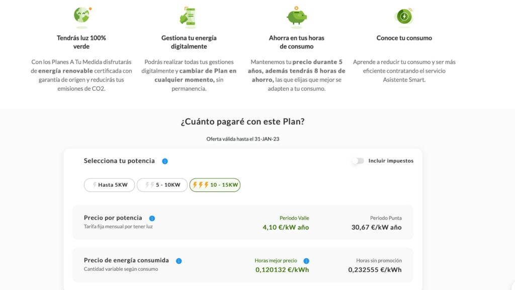 Ohne Stromanbieter keine Power Potencia 10 kWh